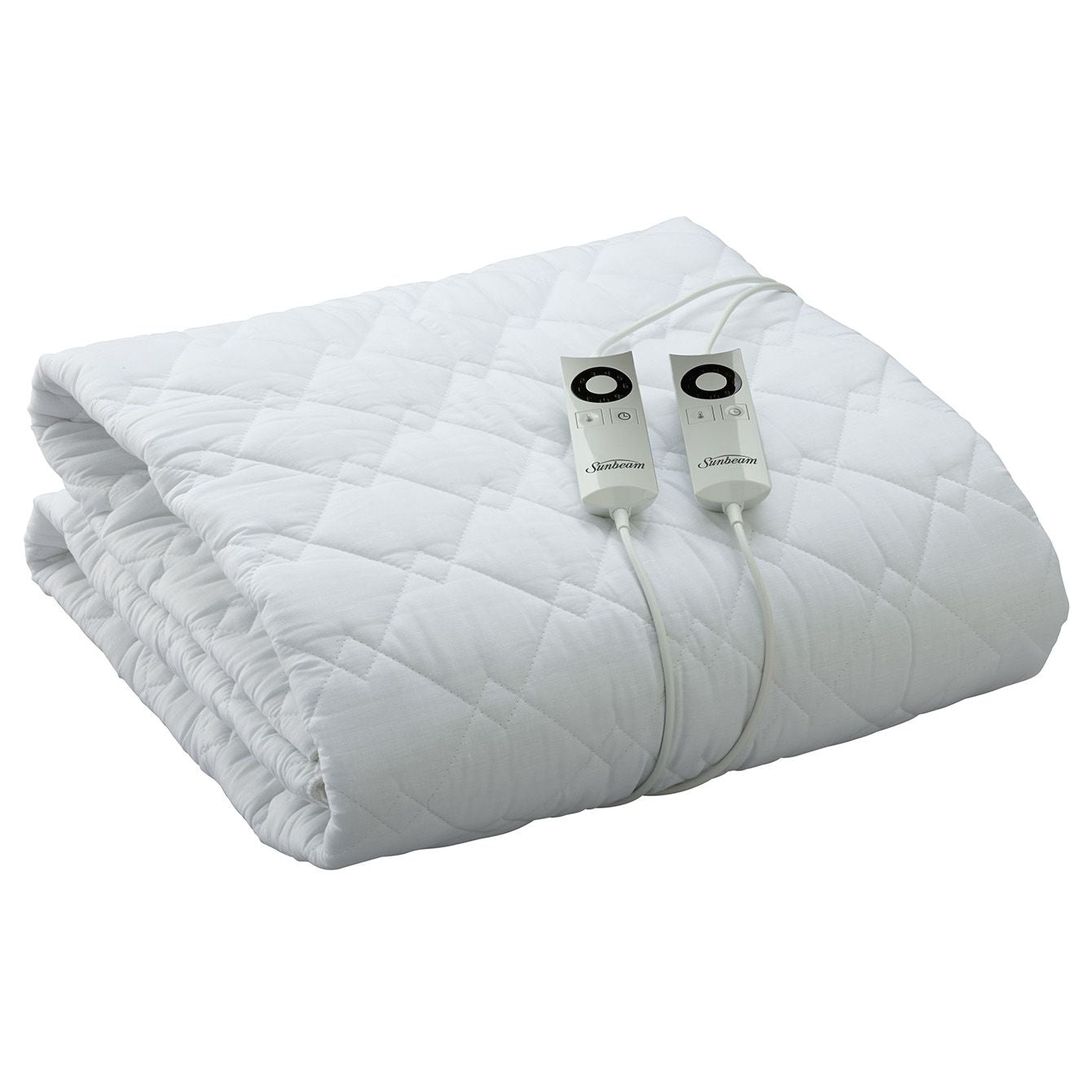 Sunbeam quilted best sale electric blanket queen